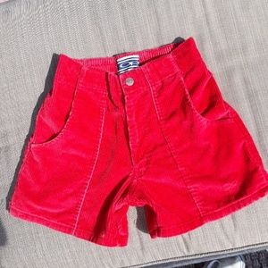 Vintage Corduroy Op shorts